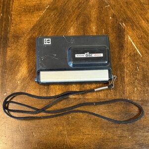 Kodak Disc 4100 Black and Silver Portable Camera untested as is